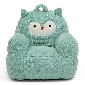 Delta Children Owl Cozee Buddy Chair, Teal $19