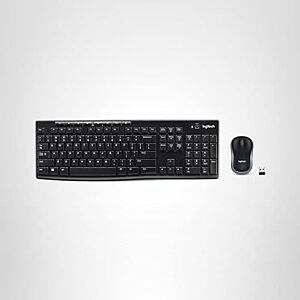 [AC] $15.49* | Logitech MK270 Wireless Keyboard and Mouse Combo for Windows at Amazon