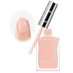 Beetles Bubble Bliss 2-in-1 Nail Strengthener & Ridge Filler Base Coat (Nude Pink) $2.84 w/ S&S + Free Shipping w/ Prime or on $35+
