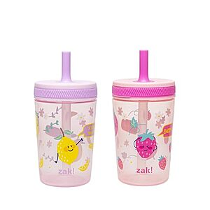 [AC] $7.49 | 2-Pack 15-Oz Zak Designs Kelso Toddler Cups For Travel at Amazon