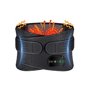 58% OFF Cordless Lower Back Massager w/ Heat, 5000mAh Battery & 3 Heat/3 Vibration Modes - $35.81 Shipped (Reg. $85.25)