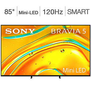 Costco - Sony 85" Bravia 5 4K UHD MINI LED TV $1299.97 YMMV in store only