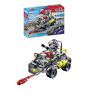 59-Piece Playmobil Tactical Police All Terrain Quad $12 + Free Shipping w/ Prime or on $35+