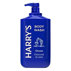 [SnS, AC] $5.40* | 30-fl-oz Harry's Men's Body Wash Stone (Charcoal & Lime) at Amazon