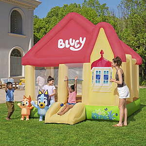Bluey’s Kids Inflatable Mega Bouncy House with Slide $249.98