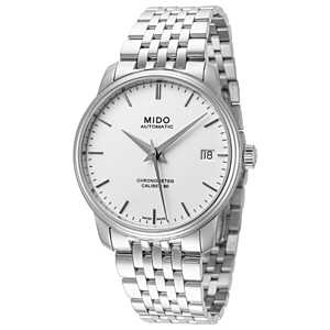 Women's Mido  Baroncelli III Automatic Watch -  White Dial - 34mm - Free Shipping - $271.15