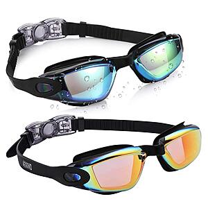 2-Pack Aegend Anti-Fog Anti-UV Kids' Swim Goggles (Various) $7.49 + Free Shipping w/ Prime or on $35+