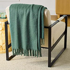 Better Homes & Gardens 50" x 72" Faux Mohair Cozy Throw Blanket (Various Colors) $9.97 + Free Shipping w/ Walmart+ or on $35+