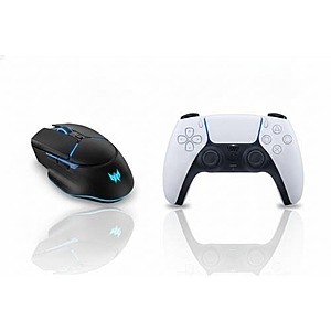 Acer Predator Cestus 530 Gaming Mouse + PlayStation 5 DualSense Wireless Controller $120 + Free Shipping