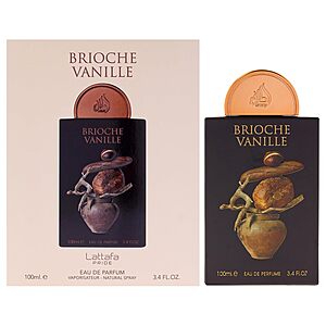 Lattafa Pride Brioche Vanille Eau de Parfum Spray 3.4-Ounce $18.64 + Free Shipping w/ Prime or on $35+