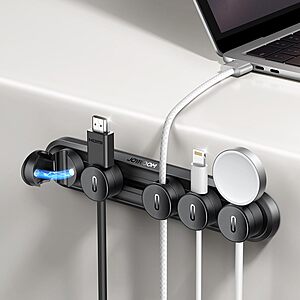 JOYROOM 5-in-1 Magnetic Cord Organizer $5.50 @ Amazon