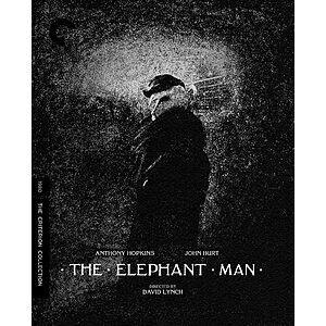 The Elephant Man (Criterion Collection) 4K UHD + Blu-ray (Pre-order) $24.98 (50% Off) - Amazon