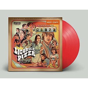 Licorice Pizza OST (2LP Red Vinyl) $15.38 + Free Shipping w/ Prime or on $35+