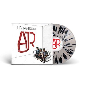 AJR "Living Room" (Bone/Black Splatter Vinyl LP) $18.39 + Free Shipping w/ Prime or on $35+