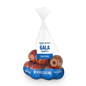 Amazon Grocery, Gala Apples, 3 Lb $0.83