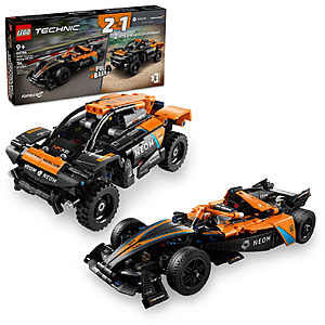 704-Piece Lego Technic NEOM McLaren Racing Two Pull-Back Racing Playset (66784) $30.36 + Free Shipping