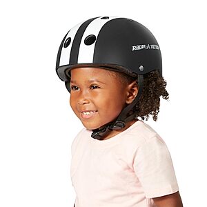 $27.99: Radio Flyer Kids Helmet, Black Matte, Adjustable Size, Ages 2-5