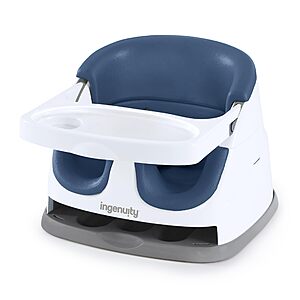 $29.97: Ingenuity Baby Base 2-in-1 Booster Feeding and Floor Seat with Self-Storing Tray - Night Sky