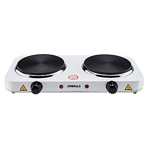 2-Burner 2000W Electric Hot Plate Stove (White) $20.70 + Free Shipping