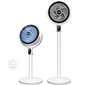 LEVOIT 1024 CFM 90° Oscillating Standing Pedestal Fan w/ DC Motor, Remote & 12H Timer (White) $54.99 + Free Shipping