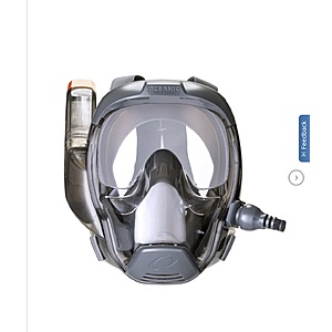 Oceanic Full Face Snorkeling Mask $39.99 Medium or Large Free Shipping Costco.com