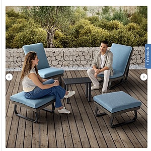 Agio Trussville 5-piece Outdoor Patio Seating Set $499.99 Free Shipping Costco.com