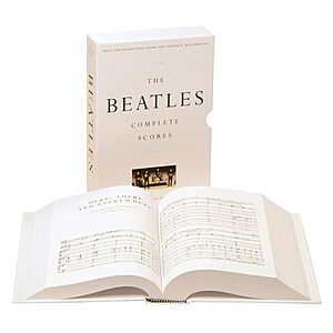 The Beatles Complete Scores Deluxe Hardcover Songbook w/ 210 Songs $38.30 + Free Shipping
