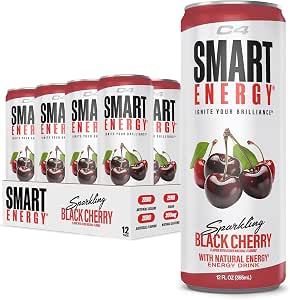 12-Pack 12oz C4 Smart Energy Drink, 200mg Caffeine (Black Cherry) $8.61 w/ S&S + Free Shipping w/ Prime or on $35+