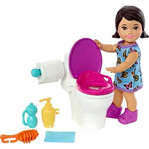 Barbie Skipper Babysitters Playset w/ Doll & Accessories $4.35 + Free Shipping w/ Prime or on orders over $35