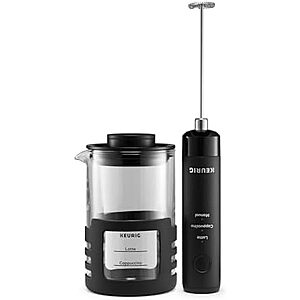 [AC] $14.99* | Keurig SimpleCafe Rechargeable Handheld Beverage Frother (Black) at Amazon