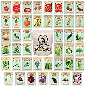 $9.49* | 43-Count Black Duck Brand Assorted Vegetable & Herb 100% Non-GMO Seed Packets at Amazon