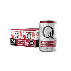 [SnS, AC] $14.19* | 24-Pack 7.5-Oz Q Mixers Cranberry-Pomegranate Spritz Cocktail Mixer at Amazon