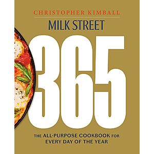 $1.99 | Milk Street 365: The All-Purpose Cookbook for Every Day of the Year (eBook) by Christopher Kimball