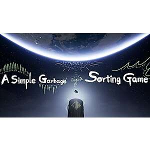 A Simple Garbage Sorting Game (PC/Epic Games Digital Download) FREE via Epic Games (Valid thru 7/6)