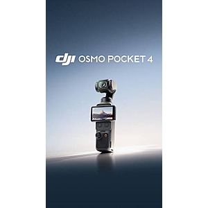 DJI Osmo Pocket 4 Standard Combo ¥2,999 / ~$441 via JD China Global Sales, Free Air Shipping to U.S. at Checkout YMMV