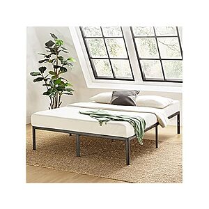 Best Price Mattress 14" Simply Sturdy Metal Platform Twin Bed $27.99 + Free S&H w/ Prime at Woot!