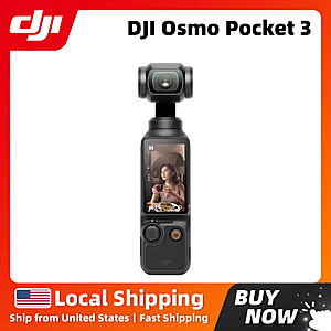 DJI Osmo Pocket 3 Vlogging Camera, 3-Axis Gimbal, 4K/120fps 2-Inch Rotatable Screen; free s&h $273.17