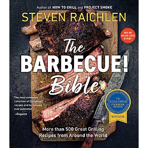 Steven Raichlen: The Barbecue Bible [Kindle Edition] $1.99