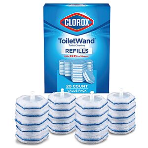 20-Count Clorox ToiletWand Toilet Cleaner Refills $8.82 w/ S&S + Free Shipping w/ Prime or on orders over $35