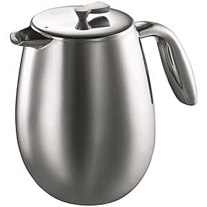 $54.13* | 51-Oz Bodum Columbia Thermal French Press Coffee Maker (Chrome) at Amazon