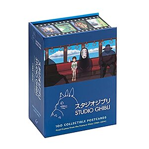 [AC] $17.47 | Studio Ghibli®: 100 Collectible Postcards: Final Frames from the Feature Films (1984-2014) at Amazon
