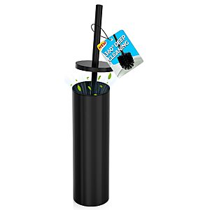 Dowry Toilet Bowl Brush and Holder for Bathroom, Deep Cleaning Toilet Brush and Holder Set with Long Handle $11.99