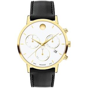 $696.50 | 42mm Movado Museum Classic Men's Swiss Chronograph Watch & More at Amazon