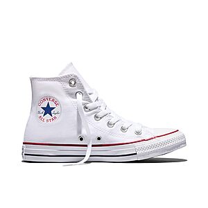 $28.81: Converse Unisex Adult Chuck Taylor All Star High Top, Optical White (Various Sizes 3.5-17M)