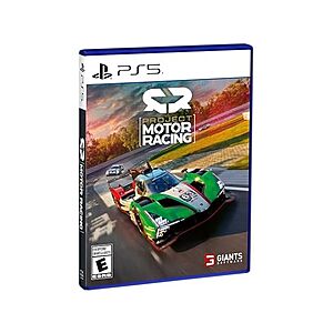 Project Motor Racing(PS5) $29.99 + Free S&H w/ Prime at Woot!