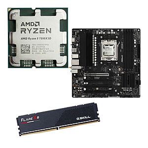 [Micro Center Bundle] AMD Ryzen 5 7500X3D CPU, ASRock B850M-C AM5 MB, G.Skill Flare X5 Series 16GB DDR5-6000 RAM $349.99 + Free Store Pickup