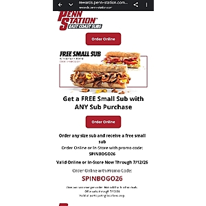 Penn Station Spin to Win
