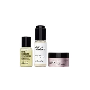 philosophy purity made simple one-step facial cleanser- with meadowfoam seed oil gently cleanses & melts away dirt, oil & stubborn makeup paraben-free face wash $39