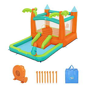 H2OGO! Kids Tropical Outdoor Inflatable Mega Bouncer $148 + Free Shipping