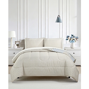 Macy's 3-Piece Comforter Sets (Twin, Full/Queen or King) Patchwork, Plaid & More $24.99 + Free Pickup at Macys or Free Shipping on $39+